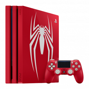 Консоль Sony PlayStation 4 Pro CUH-70-71xx Spider-Man Limited Edition 1TB Red Б/У - Retromagaz