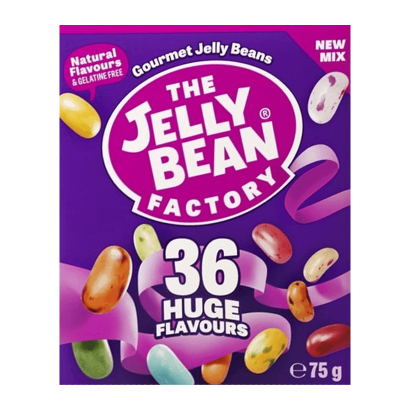 Конфеты Jelly Beans Бобы 36 Вкусов 75g - Retromagaz