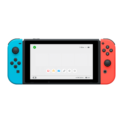 Консоль Nintendo Switch HAC-001(-01) V2 Модифікована 128GB Blue Red + 5 Вбудованих Ігор Б/У - Retromagaz