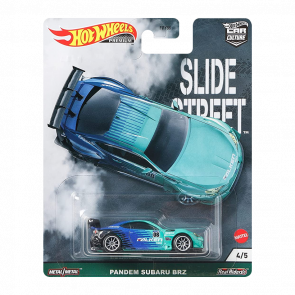 Машинка Premium Hot Wheels Pandem Subaru BRZ Falken Slide Street 1:64 GRJ81 Blue - Retromagaz