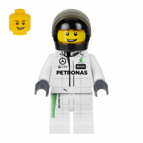 Фигурка Lego Speed Champions Mercedes Petronas Race Car Driver Другое sc042 Б/У