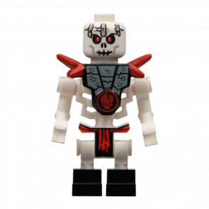 Фигурка Lego Skulkin Frakjaw Skulkin Horizontal Grip Hands Armor Ninjago njo011 Б/У - Retromagaz