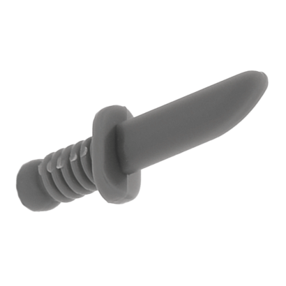 Оружие Lego Другое 2шт Knife 44658a 4219836 4542586 Dark Bluish Grey Б/У - Retromagaz