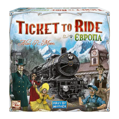 Настільна Гра Ticket to Ride: Європа - Retromagaz