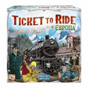 Настільна Гра Ticket to Ride: Європа - Retromagaz