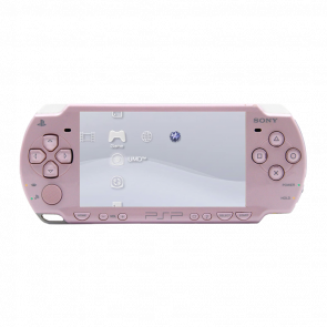 Консоль Sony PlayStation Portable Slim PSP-2ххх Модифікована 32GB Rose Pink + 5 Вбудованих Ігор Б/У - Retromagaz