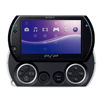 Консоль Sony PlayStation Portable Go PSP-N1xxx Модифицированная 16GB Black + 5 Встроенных Игр Б/У Отличный - Retromagaz