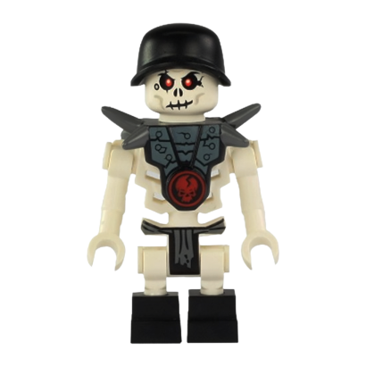 Фигурка Lego Skulkin Chopov Skulkin Vertical Grip Hands Armor Helmet Ninjago njo005 Б/У - Retromagaz