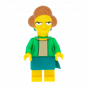 Фигурка Lego The Simpsons Edna Krabappel Cartoons sim040 Б/У