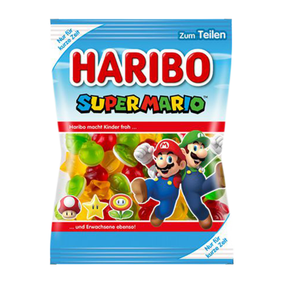 Конфеты Жевательные Haribo Super Mario Bros. - Retromagaz