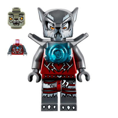 Фігурка Lego Wolf Tribe Wakz Legends of Chima loc008 1 Б/У - Retromagaz