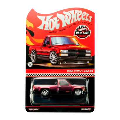 Машинка Premium Hot Wheels 1990 Chevy 454 SS Red Line Club RLC 1:64 HNL20 Red - Retromagaz