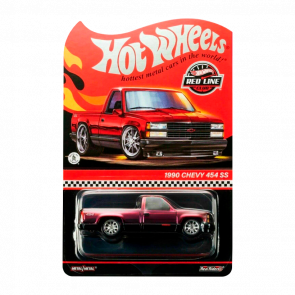 Машинка Premium Hot Wheels 1990 Chevy 454 SS Red Line Club RLC 1:64 HNL20 Red - Retromagaz