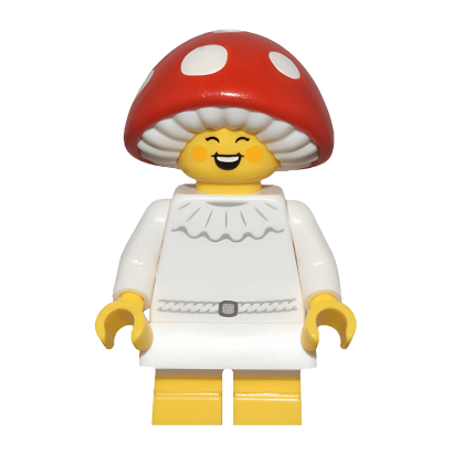 Фигурка Lego Series 25 Mushroom Sprite Collectible Minifigures col429 Б/У - Retromagaz