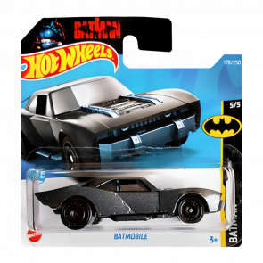 Машинка Базовая Hot Wheels Batmobile Batman 1:64 HCT65 Grey - Retromagaz