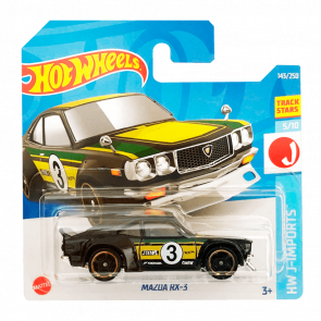 Машинка Базова Hot Wheels Mazda RX-3 J-Imports 1:64 HCV78 Black - Retromagaz