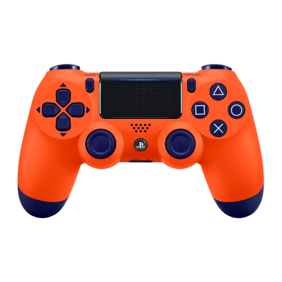 Геймпад Бездротовий Sony PlayStation 4 DualShock 4 Version 2 Sunset Orange Б/У Нормальний - Retromagaz