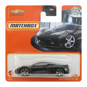 Машинка Большой Город Matchbox 2020 Corvette C8 Off-Road 1:64 HFR84 Black - Retromagaz