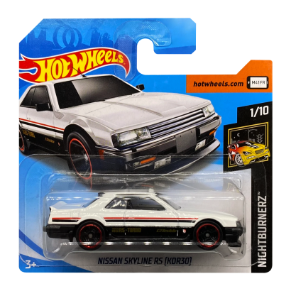 Машинка Базовая Hot Wheels Nissan Skyline RS (KDR30) Nightburnerz 1:64 FYD11 White - Retromagaz