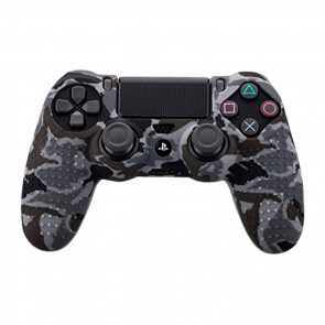 Чехол Силиконовый RMC PlayStation 4 Urban Camo Grey Новый