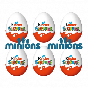 Набор Шоколадное Яйцо Kinder Surprise Minions 20g 6шт