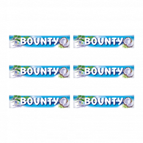 Набор Батончик Bounty с Мякотью Кокоса в Молочном Шоколаде 57g 6шт - Retromagaz