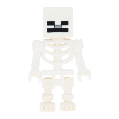 Фігурка Lego Minecraft Skeleton with Cube Skull Games min011 1 Б/У - Retromagaz