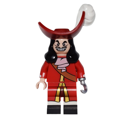 Фігурка Lego Disney Captain Hook Cartoons dis016 Б/У - Retromagaz