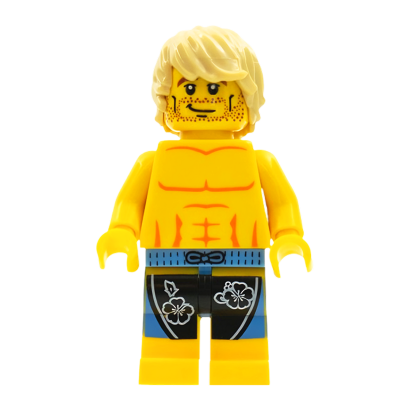 Фігурка Lego Series 1 Surfer Collectible Minifigures col031 Б/У - Retromagaz