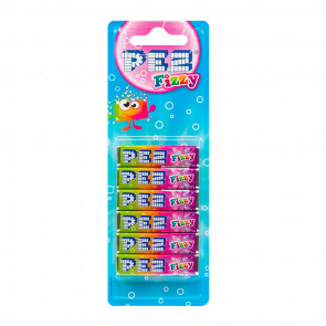 Конфеты Жевательные PEZ Fizzy 6 Pieces 51g - Retromagaz