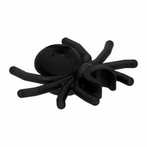 Фігурка Lego Земля Spider with Round Abdomen and Clip Animals 30238 1 4113209 Black 4шт Б/У - Retromagaz