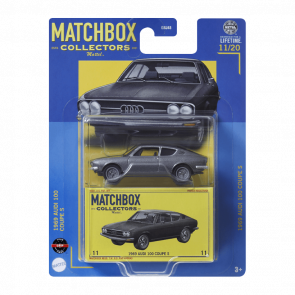 Машинка Premium Matchbox 1969 Audi 100 Coupe S Collectors 1:64 HVW06 Grey