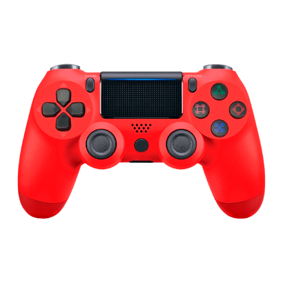 Геймпад Беспроводной RMC PlayStation 4 DoubleShock 4 Red Новый - Retromagaz