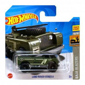 Машинка Базова Hot Wheels Land Rover Series II Baja Blazers 1:64 HKG65 Green - Retromagaz