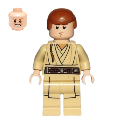 Фигурка Lego Джедай Obi-Wan Kenobi Young Star Wars sw0812 Б/У - Retromagaz