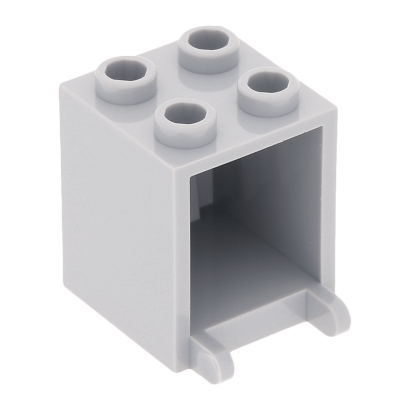 Ємність Lego 20шт Box 2 x 2 x 2 4345 30060 4211491 Light Bluish Grey Б/У - Retromagaz