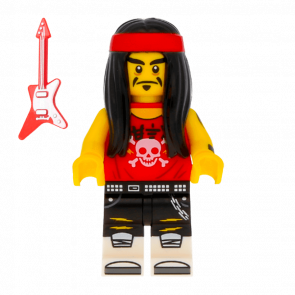 Фигурка Lego Другое Gong & Guitar Rocker Movie Ninjago coltlnm-17 Новый - Retromagaz