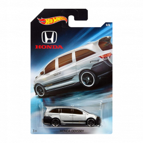 Тематическая Машинка Hot Wheels Honda Odyssey Honda 70th Anniversary 1:64 FKD30 Silver - Retromagaz