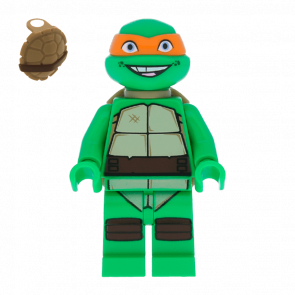 Фігурка Lego Teenage Mutant Ninja Turtles Michelangelo Cartoons tnt012 Б/У