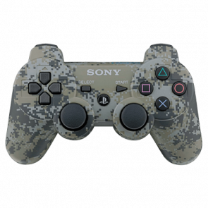 Геймпад Бездротовий Sony PlayStation 3 DualShock 3 Green Camo Б/У