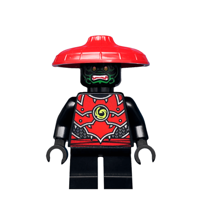 Фігурка Lego Stone Army Scout Green Face Ninjago njo500 1 Б/У - Retromagaz