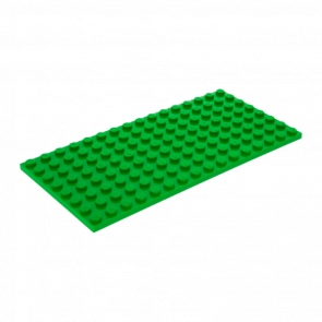 Пластина Lego Обычная 4шт 8 x 16 92438 4610353 Bright Green Б/У - Retromagaz