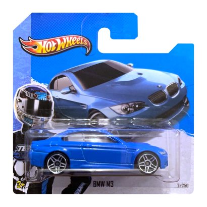 Машинка Базовая Hot Wheels BMW M3 City 1:64 X1666 Blue - Retromagaz