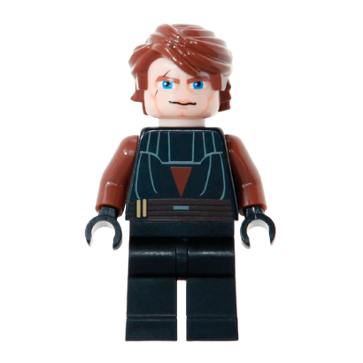 Фигурка Lego Джедай Anakin Skywalker Clone Wars Reddish Brown Arms Star Wars sw0183 Б/У - Retromagaz