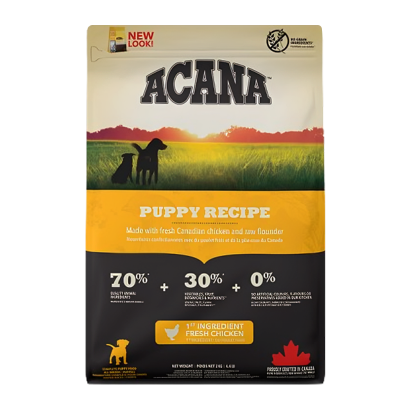 Сухий Корм для Собак Acana Puppy & Junior Recipe 2kg - Retromagaz