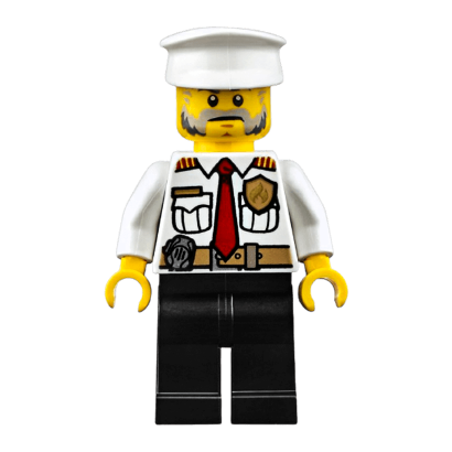 Фигурка Lego Fire 973pb1304 Boat Captain City cty0647 Б/У - Retromagaz