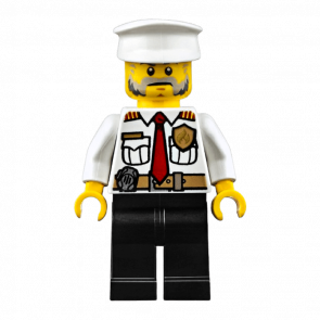 Фігурка Lego Fire 973pb1304 Boat Captain City cty0647 Б/У - Retromagaz