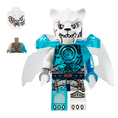 Фигурка Lego Saber-Tooth Tiger Tribe Sir Fangar Legends of Chima loc087 Б/У - Retromagaz