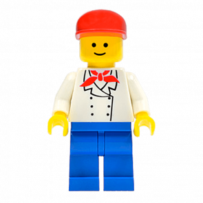 Фігурка Lego People 973px3 Chef Ice Cream Vendor City chef012 Б/У