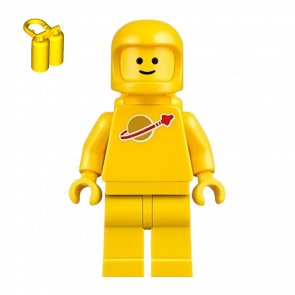 Фигурка Lego Classic Yellow with Air Tanks Stickered Torso Space sp131s Б/У - Retromagaz